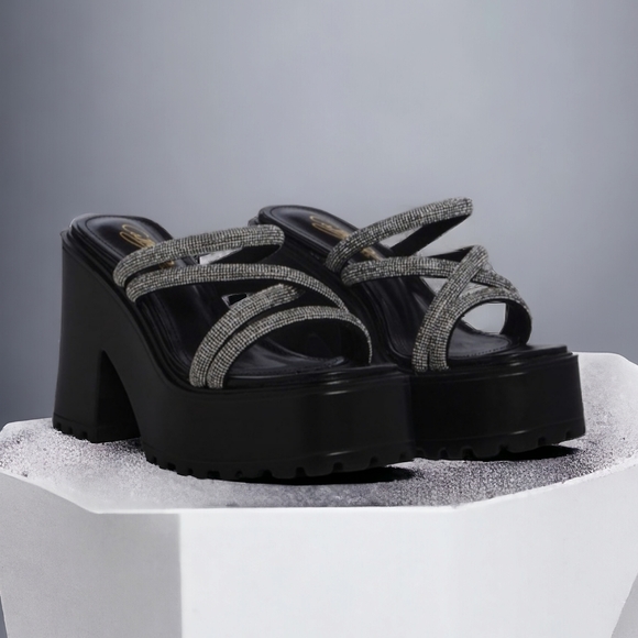 Dolls Kill Shoes - Dolls kill - Chic Moment Wedge Heels